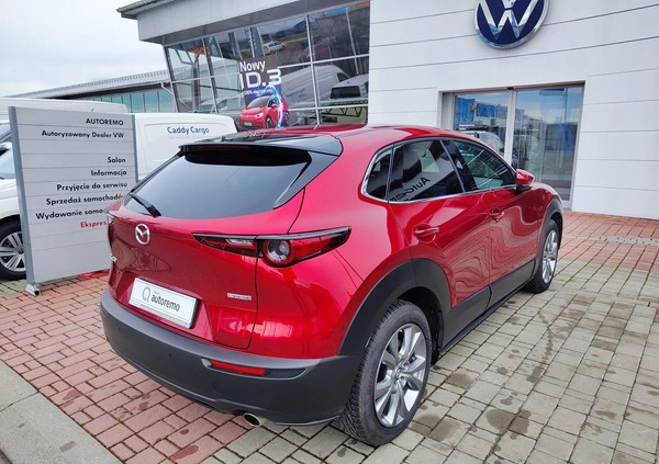 Mazda CX-30 cena 126000 przebieg: 17636, rok produkcji 2022 z Mieroszów małe 191